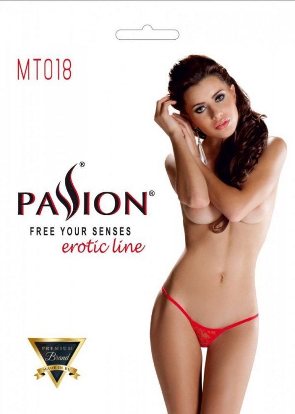 MT018 Czerwone stringi