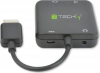 Adapter TECHLY 026500 2x HDMI - S/PDIF Toslink - Jack 3.5 mm