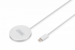Ładowarka bezprzewodowa indukcyjna 15W MagSafe 1m USB-C Biała