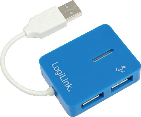 Hub USB LOGILINK USB 2.0 Hub 4-Port Smile