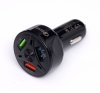 Ładowarka samochodowa  QUICK CHARGE 3 porty USB LED KD1238
