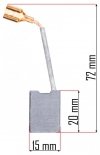Szczotki do szlifierki kątowej PM-SZK-3000T-SZ