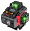 POZIOMICA LASEROWA LASER KRZYŻOWY 4D 360 ZIELONY RTPLK0036