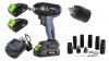 Adapter udarowy do klucza - przejściówka z 1/2 kwadrat na 1/4 HEX PM-ASHU-05025T