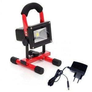 Halogen Led 10W zimna KD1226 Lampa budowlana