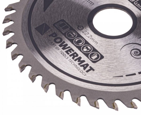 Tarcza widiowa do drewna 125x22.2 40z TDD-125x22.2x40Z