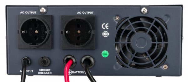 Zasilacz Awaryjny UPS LCD 500VA 300W Przetwornica PM-UPS-500MW