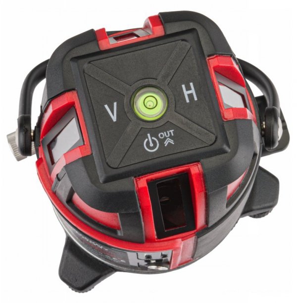 POZIOMICA LASEROWA LASER KRZYŻOWY 360 CZERWONY RTPLK0037