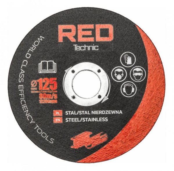 SZLIFIERKA KĄTOWA 1300W RED TECHNIC RTSZK0013