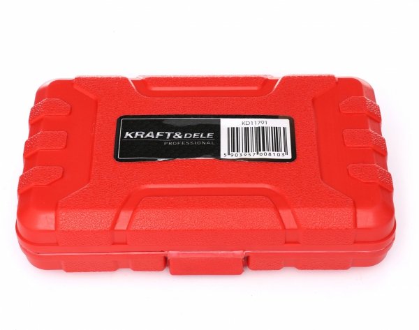 ZESTAW NASADEK  DO OBRABIANYCH ŚRUB 1/2&quot;  - 6 EL. KD11791