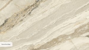 Spiek kwarcowy Breccia Stone Beige, grubość 12 mm, wykończenie naturale