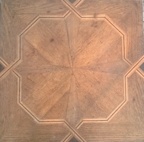 wzór pałacowy z parkietu dębowego    exluzywna podłoga drewniana