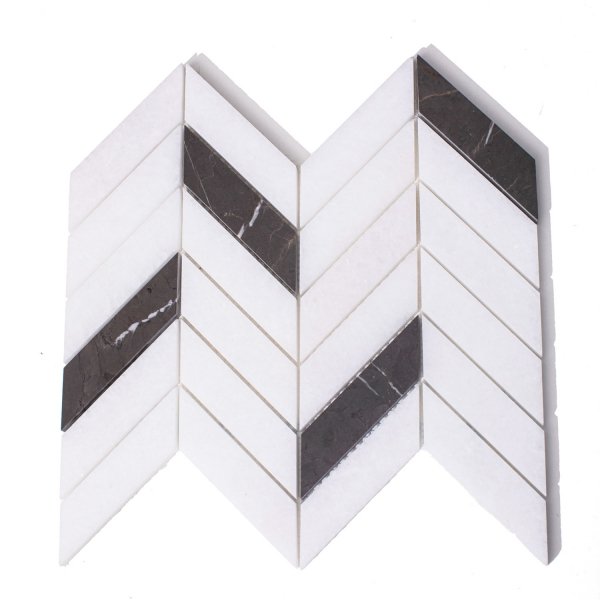 Marmur Armani Brown &amp; Bianco Neve