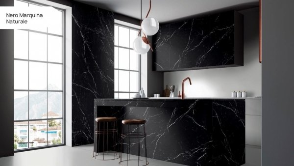 spiek kwarcowy Nero Marquina