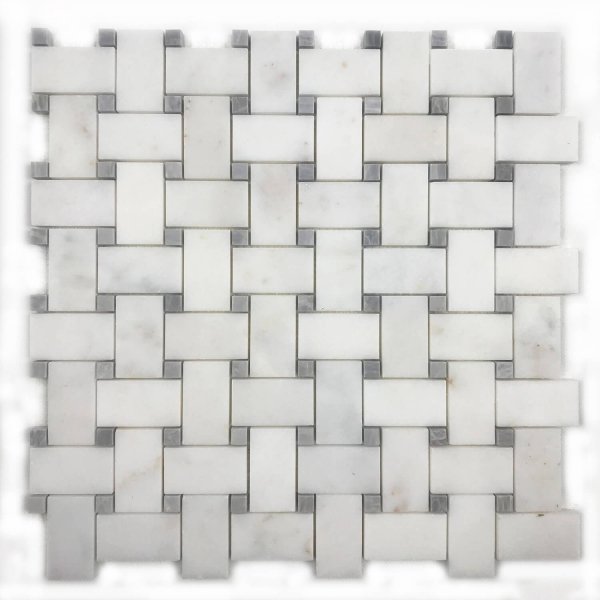 Marmur Afyon White &amp; Nordic Grey