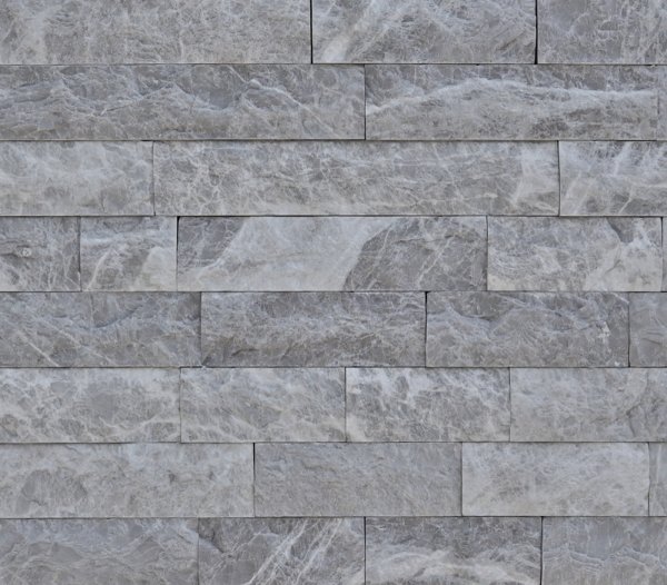 Marmur Nordic Grey (łupany), kamień elewacyjny Split , gr. 2 cm