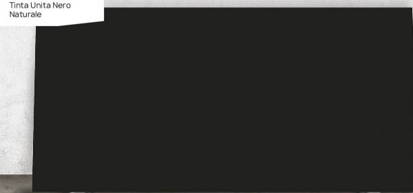 Spiek kwarcowy Tinta Unita Nero spiek kwarcowy z cięciem i obróbką piaseczno