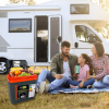Lodówka turystyczna 20L KAMAI HORIZON, elektryczna 12/230V, kolor antracytowy z czerwonym akcentem