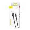 Wytrzymały kabel przewód w oplocie USB do iPhone Lightning QC3 2m - czarny