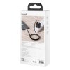 Przewód kabel iPhone USB-C - Lightning Cafule Metal Data Power Delivery 20W 1m - czarny