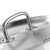 Garnek wysoki Kitchen Line z pokrywką 21 l śr. 320 x 270 h - Hendi 837603