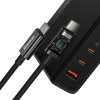 Szybka ładowarka GaN5 Pro 2xUSB-C+USB-A 140W EU - czarna