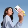Powerbank Popsicle 5200mAh 20W z kablem Lightning 60W/20V/3A/30cm - zółto-różowy