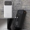 Powerbank 30000mAh z wbudowanymi kablami PD 22.5W - biały
