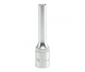 NASADKA DŁUGA 6-KĄTNA CHROMOWANA 1/4'' 5MM