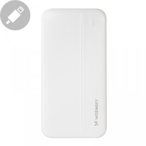 Powerbank Li-Po 10000mAh 2xUSB biały