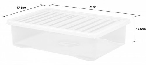 POJEMNIK DO PRZECHOWYWANIA WHAM CRYSTAL 46L