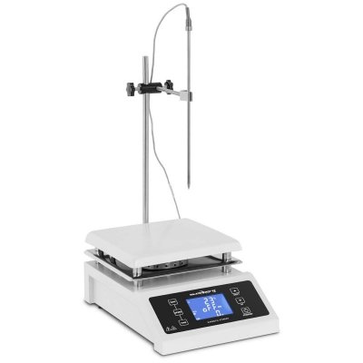 Mieszadło magnetyczne laboratoryjne + stojak z uchwytem timer  350deg;C 2000 obr./min