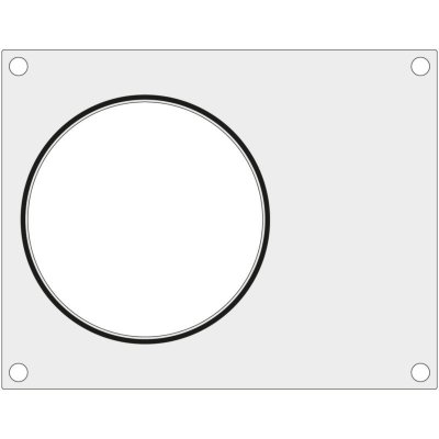 Matryca forma do zgrzewarki CAS CDS-01 na pojemnik na zupę śr. 165 mm - Hendi 805411