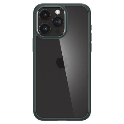 Etui Ultra Hybrid na iPhone 15 Pro Max ciemnozielone