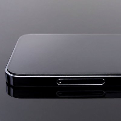 Szkło hartowane 9H na cały ekran Samsung Galaxy S24 z czarną ramką Full Glue