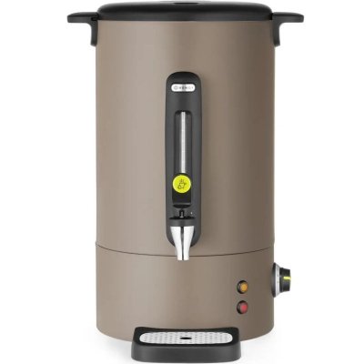 Warnik do wody grzanego wina z kranem tacką ociekową 16 l 1650 W - taupe
