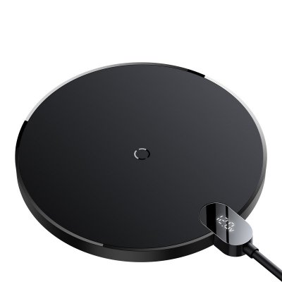 Ładowarka indukcyjna Digital LED Display Gen 2 15W USB-C - czarna