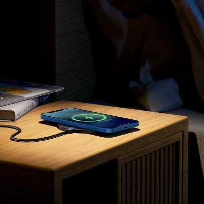 Ładowarka indukcyjna Digital LED Display Gen 2 15W USB-C - czarna