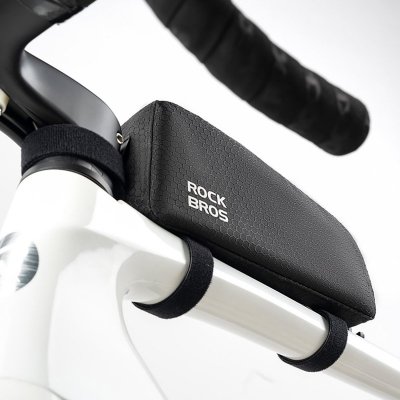 Torba rowerowa mocowana na ramę 0.9l - czarna