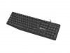 NATEC KLAWIATURA NAUTILUS US SLIM 1.8M CZARNA