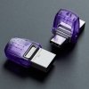 KINGSTON USB FLASH DISK OTG, USB 3.0, 256GB, DATA TRAVELER MICRODUO3 G2, SREBRNO-FIOLETOWY, DTDUO3CG3/256GB, USB A / USB C