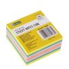 KARTECZKI SAMOPRZYLEPNE 75X75MM D.RECT MIX NEON MANGO 400KART