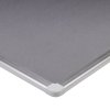 TABLICA TEKSTYLNA 80X100CM MATBOARDS 5404-29K SZARA RAMA ALUMINIOWA