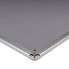 TABLICA TEKSTYLNA 90X120CM MATBOARDS 5405-29K SZARA RAMA ALUMINIOWA