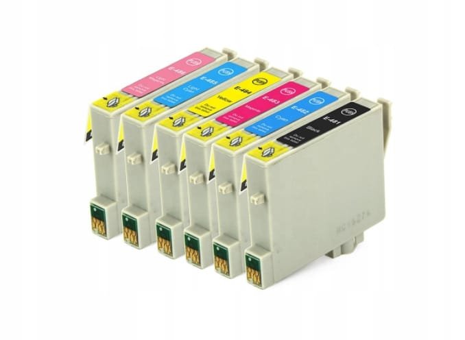 6 x TUSZE DO EPSON R200 R220 R300 R430 R340