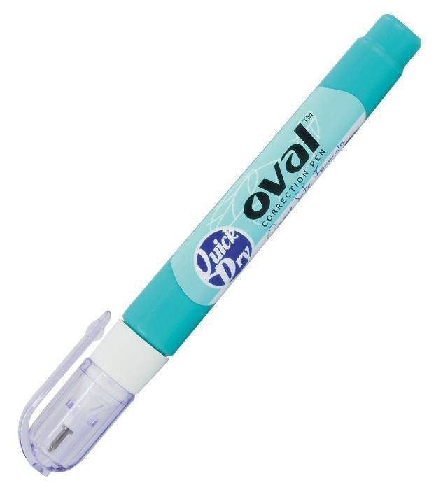 KOREKTOR W DŁUGOPISIE 7ML OVAL ZIG-1000 160-1816 METALOWA