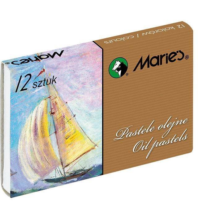 PASTELE OLEJOWE MARIES E1220 170-1884 MIX*12SZT