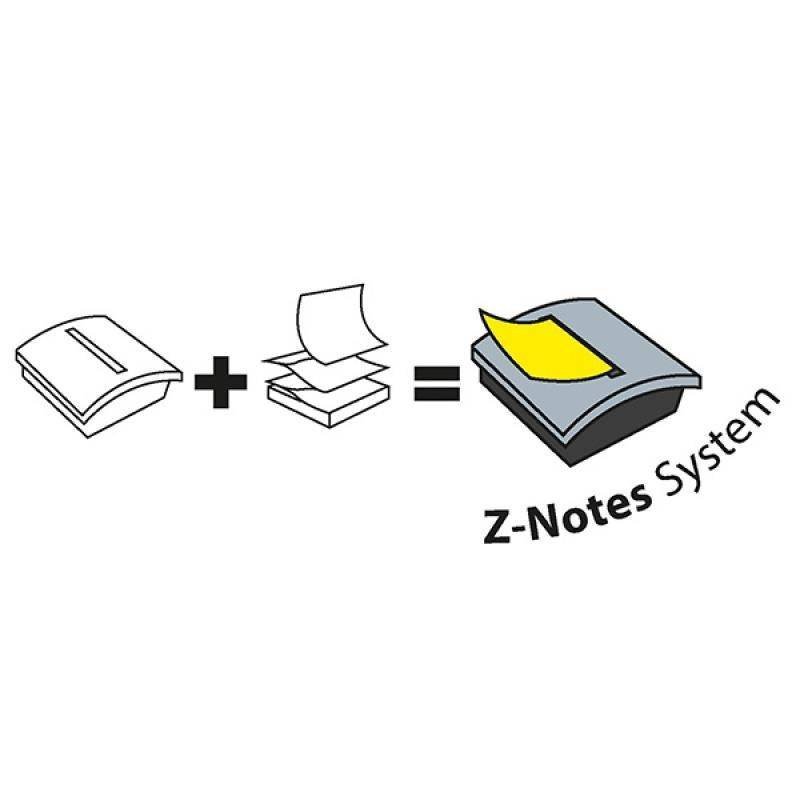 KARTECZKI SAMOPRZYLEPNE 76X76MM 3M POST-IT® Z-NOTES R330-1B ŻÓŁTE 6X100 KART