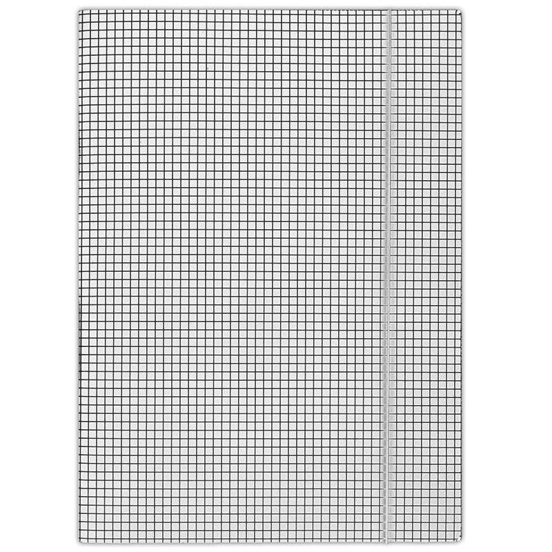 TECZKA Z GUMKĄ A4 DONAU BIAŁA W KRATĘ KARTON 400 G/M²