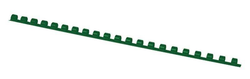 GRZBIET PLASTIKOWY 8MM (45 KARTEK) OFFICE PRODUCTS ZIELONY 100 SZT.